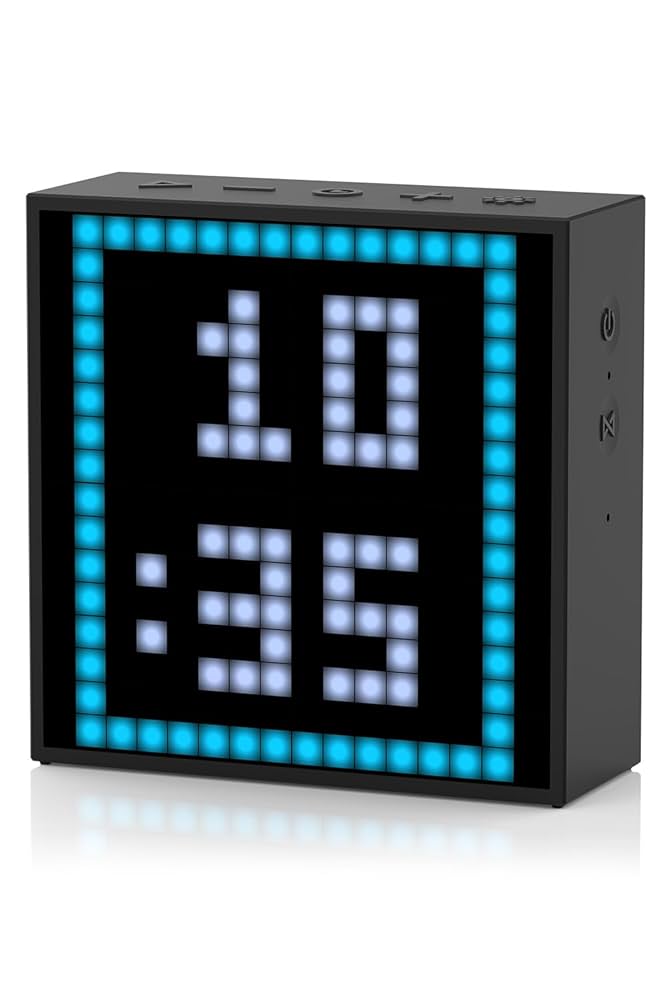 JSB目覚まし時計　　　6300円に変更 Amazon.co.jp: Divoom Timebox Evo 目覚まし時計 256フルRGB